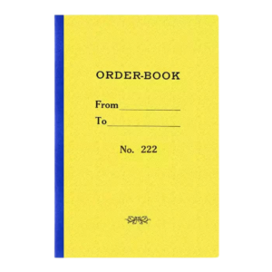 LIBRO ORDER BOOK  No. 222 - 120 PGS