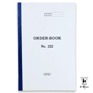 Libro Order Book No 222 - 120 Paginas El Quijote