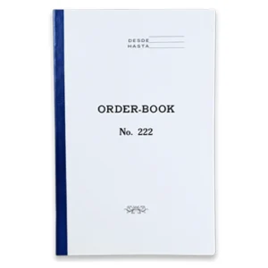 LIBRO ORDER BOOK NO. 222 - 120 PGS