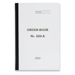 LIBRO ORDER BOOK NO. 222 A - 200 PGS