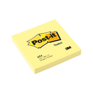 POST IT 3M 654 AMARILLOS 3 X 3