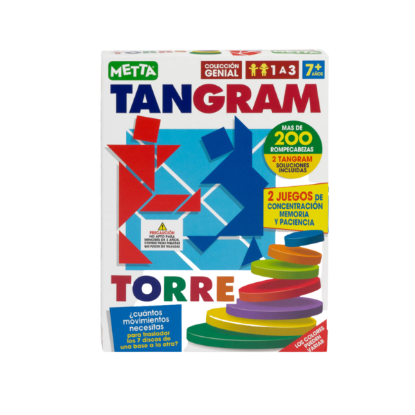 JUEGO METTA TANGRAM /TORRE