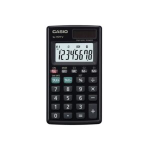 CALCULADORA CASIO 8DIG. BOLS SL-797TV LT