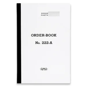 Libro Order Book No. 222A - 200 Paginas El Quijote