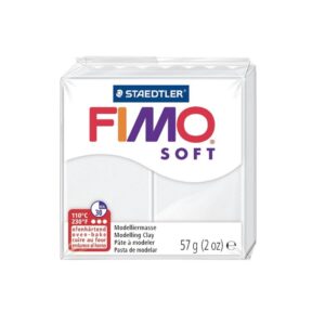 PASTA P/MOLDEAR FIMO SOFT 2OZ BLANCO