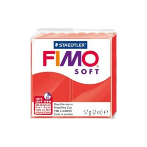 PASTA P/MOLDEAR FIMO SOFT 2OZ ROJO INDIO