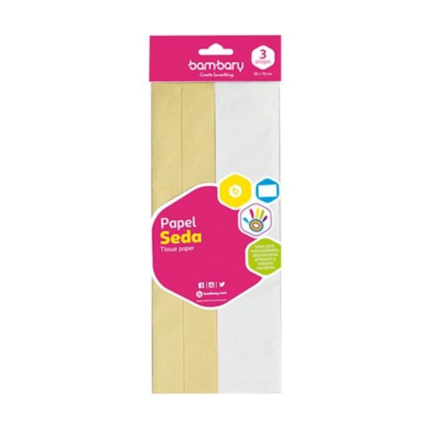PLGO PAPEL CHINA BAMBARY METAL SET 3 MUL