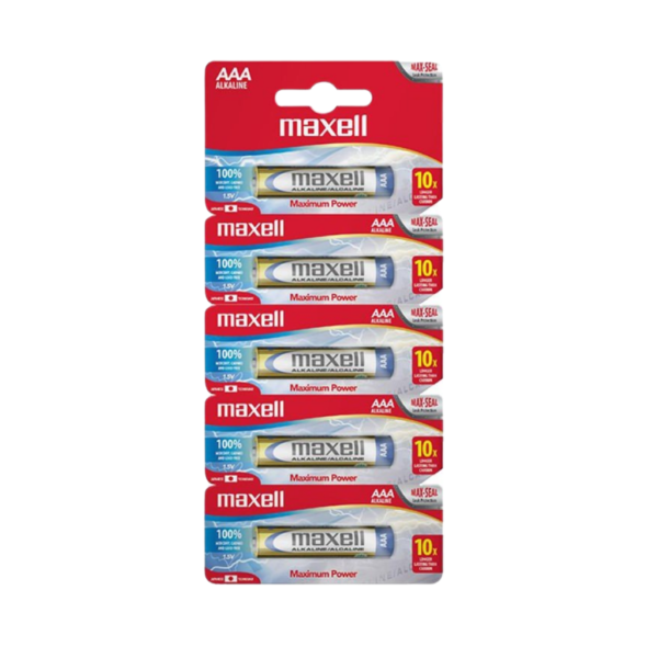 PILA MAXELL ALCALINE AAA BLISTER DE 5