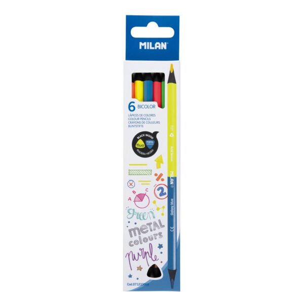 COLORES MILAN DUO METALICO/NEON 6UND TRING