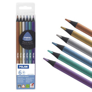 COLORES MILAN TRIANGULAR METAL 6UND