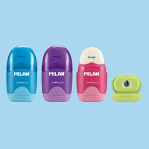 SACAPUNTA BORRADOR MILAN CAPSULE COLORES