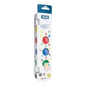 PINTURA DE DEDO MILAN 6 COLORES 25ML