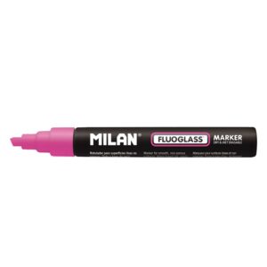 PLUMON MILAN FLUOGLASS P/SUPERFICIE LISA ROSA FLUO