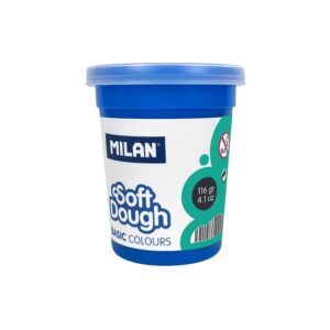 PLASTILINA MILAN SOFT DOUGH BOTE 116 GR TURQUEZA