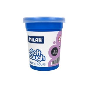 PLASTILINA MILAN SOFT DOUGH BOTE 116 GR MORADO