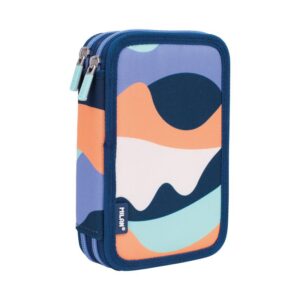 ESTUCHE P/LAPIZ MILAN 2 COMPARTIMIENTOS THE FUN C/ACCESORIOS