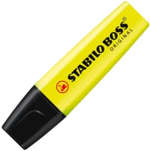 PLUMON RESALTADOR STABILO BOSS NEON AMARILLO