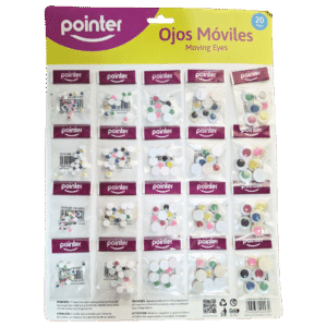 BLISTER DE OJITOS MOVIBLES COLOR POINTER UNIDAD