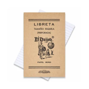 Libreta tamaño Esquela Microperforada