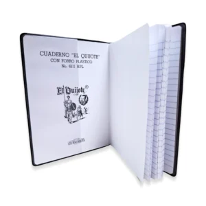 CUADERNO 6111 HPL BLANCO PLASTICO 200 P