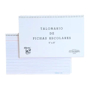 FICHA DE CTRL 5 X 8 HOR. TALONARIO 25 F