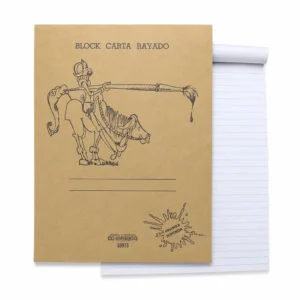 Block carta rayado El Quijote