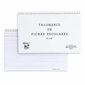 Ficha de Ctrl 5 X 8 Hor Talonario 25 F
