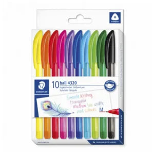 BOL STAEDTLER BALL SET DE 10 UND SURTIDO