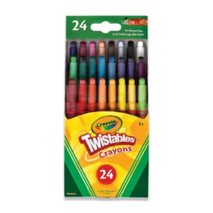 CRAYONES CRAYOLA TWISTABLE  24 UND