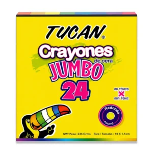 CRAYONES TUCAN JUMBO DE 24 REDONDA