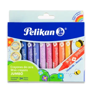 CRAYONES PELIKAN JUMBO REDONDO  24 UND