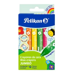 CRAYONES PELIKAN JUMBO TRIANGULAR 12 UND