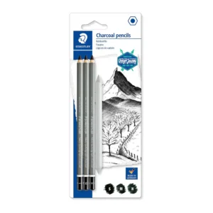 LAPIZ DE CARBONCILLO STAEDTLER BLISTER S-M-H
