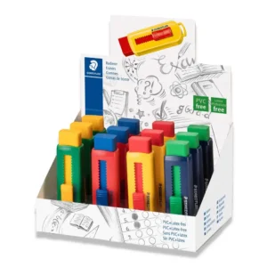 BORRADOR STAEDTLER RETRACTIL COLOR