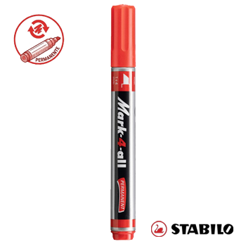 PLUMON STABILO PERMANENTE 653/40 ROJO