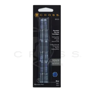 CARTUCHO P/PLUMA CROSS AZUL 8924