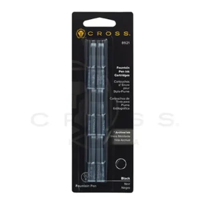 CARTUCHO P/PLUMA CROSS NEGRO 8921