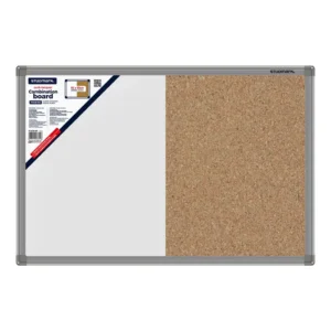Pizarra Studmark de Corcho/blanca 60 X 90 cm