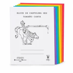 Block de Cartulina Iris Tamaño Carta El Quijote