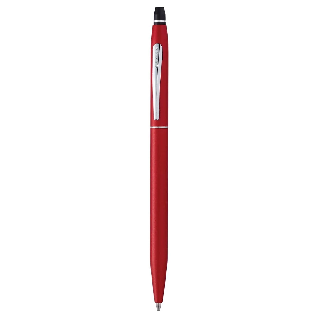 ROLLER CROSS CLICK ROJO PIN CROMADO