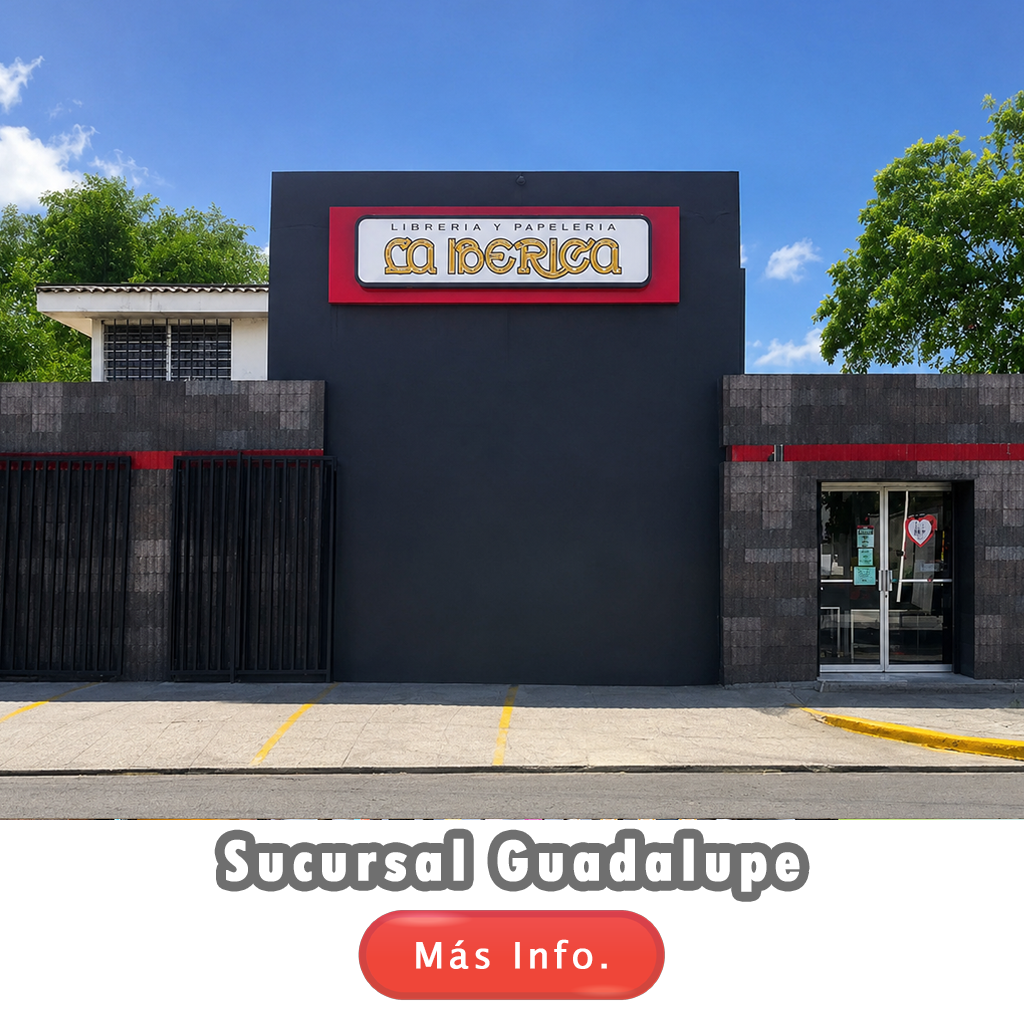 Sucursal Guadalupe de Librería y Papelería La Ibérica