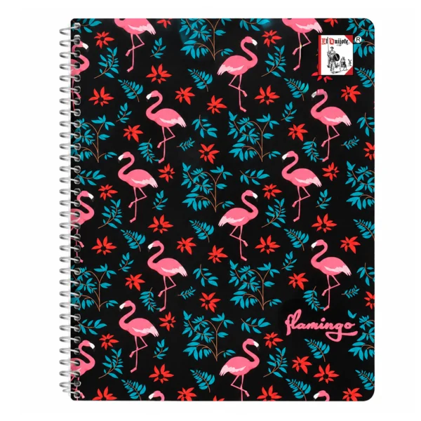 Cuaderno Espiral #3 El Quijote LISO diseños varios