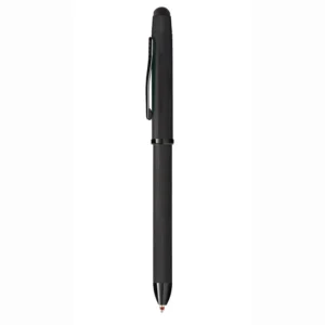 Bolígrafo multifunción Tech3+™ con revestimiento PVD negro cepillado