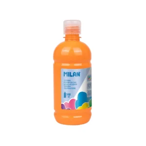 Tempera Milan 500ml Naranja