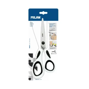 Tijera Milan 8 Pulgadas SCISSOR BLANCO/NEGRO