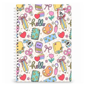 Cuaderno Espiral #3 El Quijote CUADRICULADO diseños varios